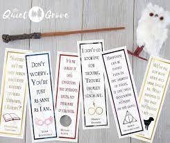 Jul 31, 2015 · modified: 12 Free Printable Harry Potter Quote Bookmarks The Quiet Grove