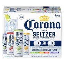 Corona Hard Seltzer Gluten Free Variety Pack 12pk 12 Fl Oz Cans Hard Seltzer Seltzer Spiked Seltzer
