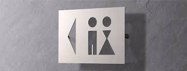 Fehler in verwendungsbeispielen zu „beschilderung. Wc Schild Aus Edelstahl