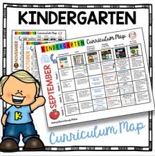 You don't have to around trying to collect all the necessary resources to teach your kids. Kindergarten Lesson Plans For Back To School Free Curriculum Map August