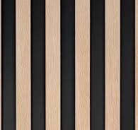 Lamela ścieniowa Dąb Jasny L0302T wym. 200 x 2 x 11.5 cm, z PolyForce, w  kolorze jasnego dębu