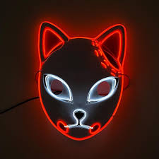 Check spelling or type a new query. Demon Slayer Kimetsu No Yaiba Led Fox Mask Anime Hunts