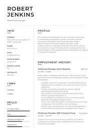 In order to stand out companies want you to present your relevant work . Warehouse Manager Resume Writing Guide 18 Templates