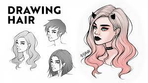 I have made this tutorial because of beginner. How To Draw Hair Fast And Easy For Beginners Step By Step Alicja Prints