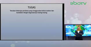 Peralatan yang menggunakan bahan isolator dan konduktor. Soal Dan Jawaban Sbo Tv Sd Kelas 5 Senin 1 Februari 2021 Temukan Benda Isolator Konduktor Halaman All Surya