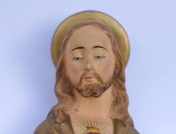 Sacred Heart of Jesus Bust With Halo