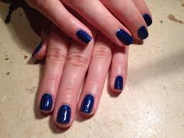 Holiday Party Blues Gel Polish Nails Gelish Colours