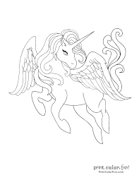 100 Magical Unicorn Coloring Pages The Ultimate Free Printable Collection At Print Color Fun Co Unicorn Coloring Pages Coloring Pages Heart Coloring Pages