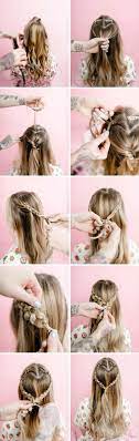 Easy Heart Shaped Braid Braided Hairstyles Girl Hairstyles Hair Styles