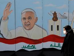 A boy broke through security, clambered on to the stage and pulled the sleeve of a swiss guard on the podium metres from the pontiff while he was speaking in. Infographic Pope Francis Itinerary For His Apostolic Visit To Iraq Mena Gulf News