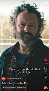 A bit from last night 💙 And Michael had his mum with him but stopped  quickly to say hello to some fans. Must have been a wonderful night 💙