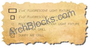 Zephyr led linear suspension by hubbardton forge. Autocad Symbols Reflected Ceiling Plan Legend
