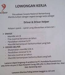 We did not find results for: Info Loker Karawang Terbaru Info Lowongan Kerja Gratis