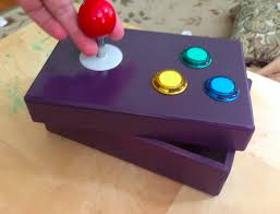 Download A Great Weekend Project Diy Arcade Controller Geekdad Arcade Controller Arcade Stick Diy Arcade Cabinet
