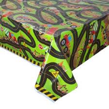 Add style and extend the life of your dining table with a new tablecloth. Construction Party Tablecover Online Party Supplies Partyshop Co Nz
