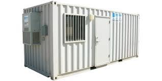 Storage container mounting location this storage container is a heavy plastic cup with a hinged lid and foam seal. 8 X 20 Ground Level Container Office Design Space Modular Buildings