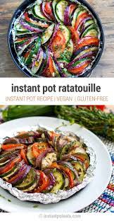 Instant Pot Ratatouille Gluten Free Vegan Instant Pot Eats Recipe Vegan Instant Pot Recipes Vegetarian Instant Pot Instant Pot Recipes