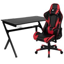 A wide variety of chair with holes options are available to you, such as general use, design style, and material. Flash Furniture Black Gaming Desk And Red Black Reclining Gaming Chair Set With Cup Holder Headphone Hook 2 Wire Management Holes Target