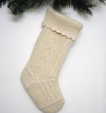 Find great deals on ebay for stocking knee cream. Cream Cable Knit Christmas Stocking Handmade From Felted Wool Etsy Knitted Christmas Stockings Christmas Stocking Pattern Christmas Stockings