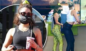 #1 rated active leggings with pockets made in usa, cute booty lounge womens lounge clothes for we are proud to say, cute booty lounge is a female owned company! Vanessa Hudgens Gives Bff Gg Magree A Playful Booty Slap After Their West Hollywood Workout Daily Mail Online
