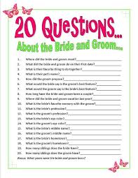 Knowing what questions to ask is key to the game being exciting and fun. 20 Latest Questions For The Bride Boudoir Paris