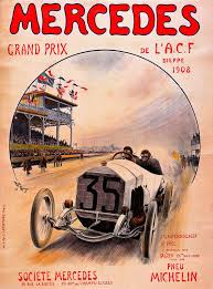 1908 Mercedes Grand Prix Automobile Race Car Advertisement Vintage Poster Ebay Vintage Racing Poster Racing Posters Vintage Posters