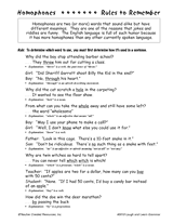 Have students look up the definition of each word and write it on the back of the card. Homophones Printable 4th 6th Grade Teachervision