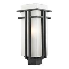 Shop Avery Home Lighting Modern Outdoor Post Light Overstock 8642329