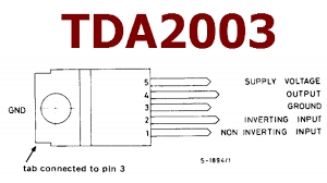 The additional features of tda 2002, very low. Tda2003 Pdf 10w Car Radio Audio Amplifier Datasheetgo Com