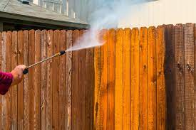 Calculate power washing service costs per square foot or per hour. Cost To Pressure Wash Fence Pressure Wash Wood Fence