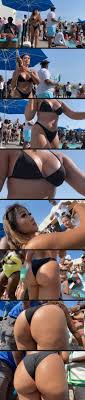 Asian Waitress in Bikini - Candid Best Premium