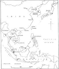 Map of asia with capitals. Major Capital Cities In East And South East Asia Download Scientific Diagram