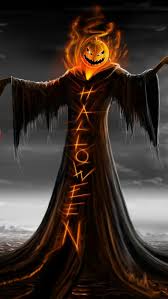It is rather cute and adorable. Scary Halloween Scarecrow Pumpkin Head Iphone Background Entertainmentmesh