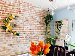 To purchase the materials to make if you want more of the red brick showing through, maybe try the polycrylic clear coat instead of the paint. Brick Accent Wall Stunning Diy Results Made Simple Crafty Little Gnome