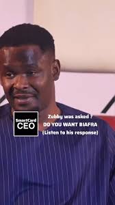 ZUBBY MICHAEL ℹ️ was asked ... Do you want Nigeria to be divided , listen  to his response , Note that Zubby ❗ is from Ozubulu in Anambra State , He  is a Graduate of Nnamdi Azikiwe University Awka , ...