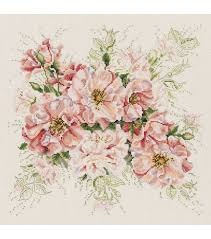 Looking for the best selection of crafts and fabrics? Garden Roses Counted Cross Stitch Kit 13 X13 14 Count