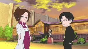 Share the best gifs now >>>. Hange And Levi Greeting By Featheredgoat On Deviantart