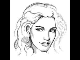 Über 7 millionen englischsprachige bücher. How To Learn To Draw Human Faces Youtube Face Sketch Female Face Drawing Female Face Sketch