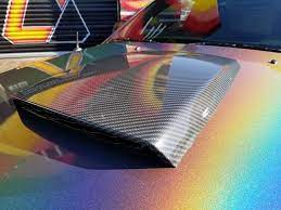 ford mustang gt full wrap using 3m gloss psychedelic avery dennison gloss carbon vinylwrap paintisdead wrapnotdip fordmustan vinyl wrap car wrap new cars