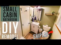 Maybe you would like to learn more about one of these? Diy Small Bathroom Remodel Cabin Flip 16 Youtube