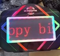 Custom Logo App Programmable Led Scrolling Message Board Bottle Presenter Sign Vip Led Screen Display Billboard for Nightclub
