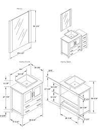 The width usually varies between 20 inches to 36 inches. Bathroom Mirror Standard Size Bathroom Vanity Sizes Bathroom Dimensions Amazing Bathrooms