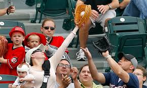Love balls is free and no registration needed! Mom Tiffany Goodwini With Baby In One Hand Catches Foul Ball With The Other At Richmond Flying Squirrels Game Daily Mail Online
