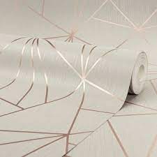 Camden Apex Glitter Wallpaper Rose Gold Wallpaper Bedroom Feature Wall Glitter Wallpaper Wallpaper Living Room