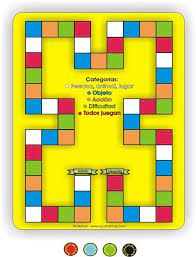 Pictionari Tablero Para Imprimir Juegos Matematicos Para Imprimir Juegos De Tablero Juegos Caseros De Mesa