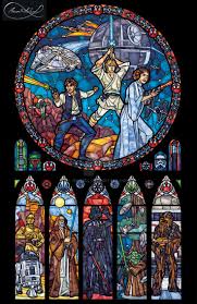 Star Wars Stained Glass Classic Star Wars Art Star Wars Love Star Wars Fans