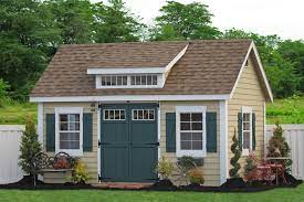 Maybe you would like to learn more about one of these? 10x14 Premier Garden Shed With Dormer Traditional Shed Philadelphia By Sheds Unlimited Inc Houzz