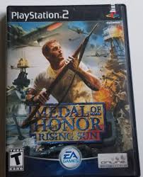 Medal Of Honor Rising Sun For Sony Ps2 In 2020 Medal Of Honor Sunrise T Games
