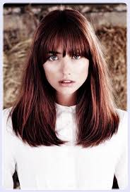 The short fringe with bangs is left as it is on the forehead but this textured short fringe is styled, curled. Short Straight Hair With Bangs Hair Styles Long Hair Styles Hairstyles With Bangs