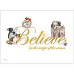 Hsus Holiday Cards Believe In The Magic Dog Christmas Card Gift Tag Cards Animal Rescue Site
